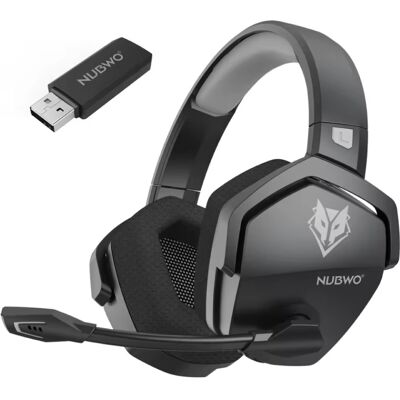 NUBWO G06 Gaming Headset met Microfoon - Over-ear Koptelefoon - Zwart Grijs NUBWO G06 Gaming Headset met Microfoon - Over-ear Koptelefoon - Zwart Grijs
