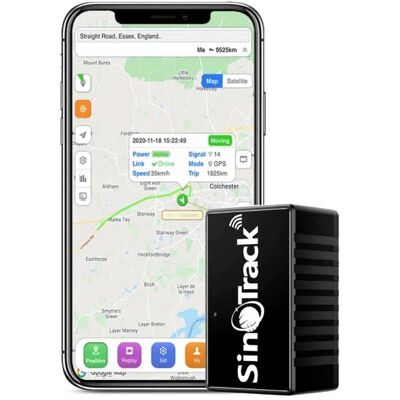 SinoTrack Magnetische GPS Tracker met Online Tracking - Auto Huisdier Kinderen Verloren Real Time Locator Zwart SinoTrack Magnetische GPS Tracker met Online Tracking - Auto Huisdier Kinderen Verloren Real Time Locator Zwart