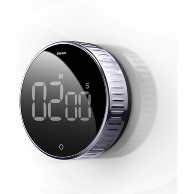 Baseus Magnetische Timer - Countdown Wekker Alarm Digitale Kookwekker Klok Baseus Magnetische Timer - Countdown Wekker Alarm Digitale Kookwekker Klok