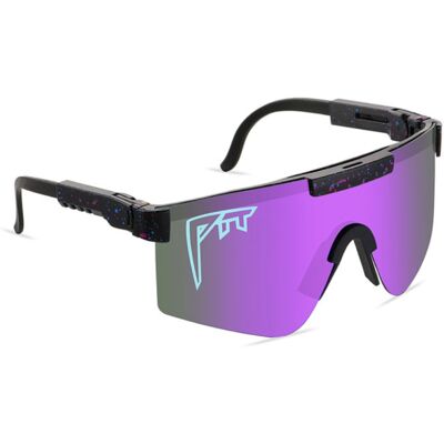 PIT VIPER Gepolariseerde Zonnebril - Fiets Ski Sport Bril Shades UV400 Paars PIT VIPER Gepolariseerde Zonnebril - Fiets Ski Sport Bril Shades UV400 Paars