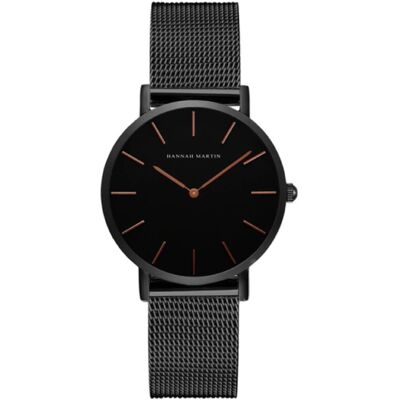 Hannah Martin Dames Horloge - Anoloog Uurwerk Mesh Bandje voor Vrouwen - CH36-WFH Hannah Martin Dames Horloge - Anoloog Uurwerk Mesh Bandje voor Vrouwen - CH36-WFH