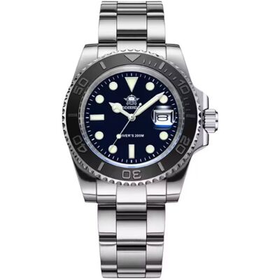 Addiesdive MY-H3-C Horloge voor Heren - Keramische Bezel Lichtgevend Duikhorloge - 200m Waterdicht - Zwart Zilver Addiesdive MY-H3-C Horloge voor Heren - Keramische Bezel Lichtgevend Duikhorloge - 200m Waterdicht - Zwart Zilver
