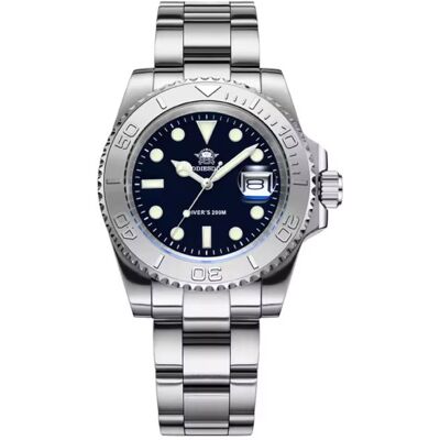 Addiesdive MY-H3-C Horloge voor Heren - Keramische Bezel Lichtgevend Duikhorloge - 200m Waterdicht - Zilver Addiesdive MY-H3-C Horloge voor Heren - Keramische Bezel Lichtgevend Duikhorloge - 200m Waterdicht - Zilver