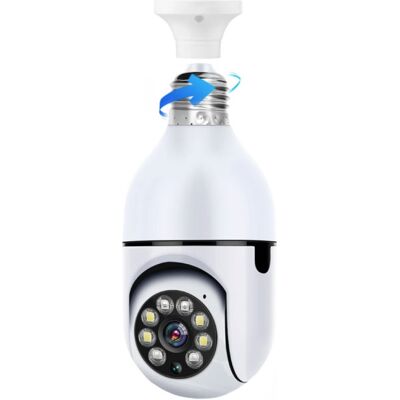 Stuff Certified® E27 Lamp Camera met Microfoon - WiFi Night Vision Motion Detection Smart Home Security Stuff Certified® E27 Lamp Camera met Microfoon - WiFi Night Vision Motion Detection Smart Home Security