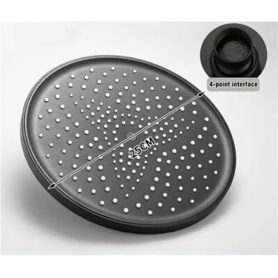Stuff Certified® Douchekop Regendouche 10 Inch - 360 ° Draaibaar Badkuip Badkamer Douche - Zwart Stuff Certified® Douchekop Regendouche 10 Inch - 360 ° Draaibaar Badkuip Badkamer Douche - Zwart