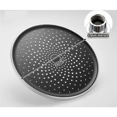 Stuff Certified® Douchekop Regendouche 10 Inch - 360 ° Draaibaar Badkuip Badkamer Douche - Zilver Stuff Certified® Douchekop Regendouche 10 Inch - 360 ° Draaibaar Badkuip Badkamer Douche - Zilver