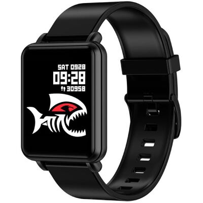 COLMI Land 1 Smartwatch Smartband Smartphone Fitness Sport Activity Tracker Horloge OLED iOS Android iPhone Samsung Huawei Zwart Siliconen Bandje COLMI Land 1 Smartwatch Smartband Smartphone Fitness Sport Activity Tracker Horloge OLED iOS Android iPhone Samsung Huawei Zwart Siliconen Bandje