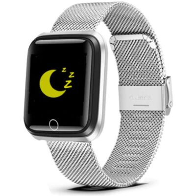 Lige Fashion Sports Smartwatch Fitness Sport Activity Tracker Smartphone Horloge iOS Android iPhone Samsung Huawei Zilver Metaal Lige Fashion Sports Smartwatch Fitness Sport Activity Tracker Smartphone Horloge iOS Android iPhone Samsung Huawei Zilver Metaal