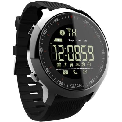 Lokmat MK18 Waterdichte Sport Smartwatch Fitness Activity Tracker Smartphone Horloge iOS Android iPhone Samsung Huawei Zwart Lokmat MK18 Waterdichte Sport Smartwatch Fitness Activity Tracker Smartphone Horloge iOS Android iPhone Samsung Huawei Zwart