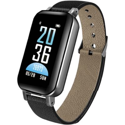 Lemfo T89 Smartwatch Activity Tracker + TWS Wireless Earphones Draadloze Oortjes Fitness Sport iOS Android Zwart Lemfo T89 Smartwatch Activity Tracker + TWS Wireless Earphones Draadloze Oortjes Fitness Sport iOS Android Zwart