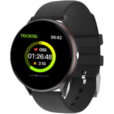 Lige Red Line Smartwatch Smartband Smartphone Fitness Sport Activity Tracker Horloge IPS iOS Android iPhone Samsung Huawei Zwart Lige Red Line Smartwatch Smartband Smartphone Fitness Sport Activity Tracker Horloge IPS iOS Android iPhone Samsung Huawei Zwart