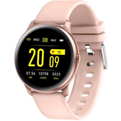 Lige 2020 Fashion Sports Smartwatch Fitness Sport Activity Tracker Smartphone Horloge iOS Android - Roze Lige 2020 Fashion Sports Smartwatch Fitness Sport Activity Tracker Smartphone Horloge iOS Android - Roze