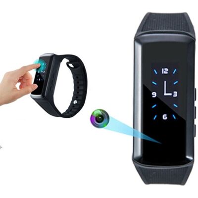 CUGUU Security Camera Horloge - Activity Tracker Smartband DVR Camera Smartwatch - 1440p CUGUU Security Camera Horloge - Activity Tracker Smartband DVR Camera Smartwatch - 1440p