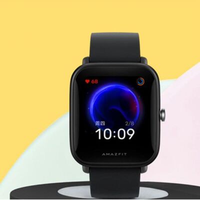 Amazfit Bip U Smartwatch - Fitness Sport Activity Tracker Silica Gel Horloge iOS Android Zwart Amazfit Bip U Smartwatch - Fitness Sport Activity Tracker Silica Gel Horloge iOS Android Zwart