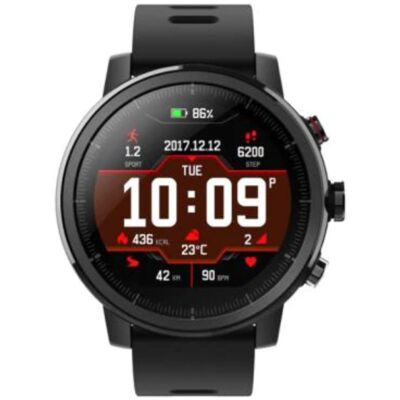 Amazfit Stratos Smartwatch - Fitness Sport Activity Tracker Silica Gel Horloge iOS Android Zwart Amazfit Stratos Smartwatch - Fitness Sport Activity Tracker Silica Gel Horloge iOS Android Zwart
