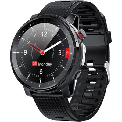 Melanda Sport Smartwatch met Hartslagmeter - Fitness Sport Activity Tracker Siliconen Bandje Horloge iOS Android Zwart Melanda Sport Smartwatch met Hartslagmeter - Fitness Sport Activity Tracker Siliconen Bandje Horloge iOS Android Zwart