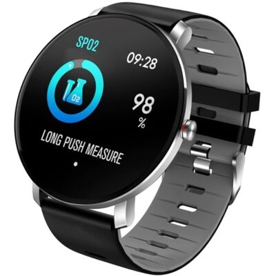 Melanda Sport Smartwatch IP68 - Fitness Sport Activity Tracker Siliconen Bandje Horloge iOS Android Grijs Melanda Sport Smartwatch IP68 - Fitness Sport Activity Tracker Siliconen Bandje Horloge iOS Android Grijs