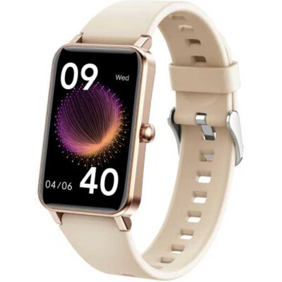 KALOSTE Smartwatch met Slaapmonitor Menstruatie Fitness Sport Activity Tracker Smartphone Horloge iOS Android IP68 Waterdicht Goud KALOSTE Smartwatch met Slaapmonitor Menstruatie Fitness Sport Activity Tracker Smartphone Horloge iOS Android IP68 Waterdicht Goud