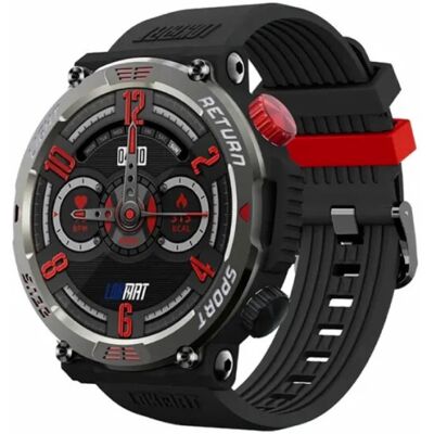 Lokmat Zeus 5 Pro Smartwatch - Slaapmonitor Hartslag Zuurstof Sport Activity Tracker Waterdicht Zwart Lokmat Zeus 5 Pro Smartwatch - Slaapmonitor Hartslag Zuurstof Sport Activity Tracker Waterdicht Zwart