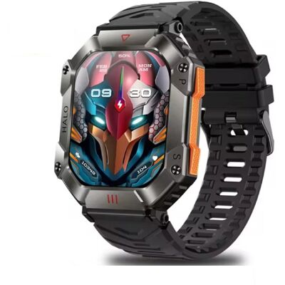 Xiaomi Halo Smartwatch - Silicoon Bandje - 2" Display - Hartslag Zuurstof Sport Tracker Horloge - Zwart Xiaomi Halo Smartwatch - Silicoon Bandje - 2" Display - Hartslag Zuurstof Sport Tracker Horloge - Zwart