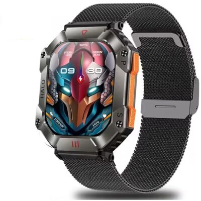 Xiaomi Halo Smartwatch - Mesh Bandje - 2" Display - Hartslag Zuurstof Sport Tracker Horloge - Zwart Xiaomi Halo Smartwatch - Mesh Bandje - 2" Display - Hartslag Zuurstof Sport Tracker Horloge - Zwart