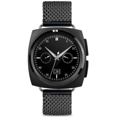 Stuff Certified® Originele A11 Smartwatch Smartphone Fitness Sport Activity Tracker Horloge OLED Android iOS iPhone Samsung Huawei Zwart Metaal Stuff Certified® Originele A11 Smartwatch Smartphone Fitness Sport Activity Tracker Horloge OLED Android iOS iPhone Samsung Huawei Zwart Metaal