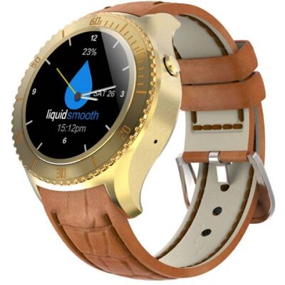 Stuff Certified® Originele I2 Smartwatch Smartphone Fitness Sport Activity Tracker Horloge OLED Android iOS iPhone Samsung Huawei Goud Stuff Certified® Originele I2 Smartwatch Smartphone Fitness Sport Activity Tracker Horloge OLED Android iOS iPhone Samsung Huawei Goud