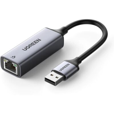 UGREEN USB naar Ethernet Poort Adapter - 1000Mbps Data Overdracht Converter Aluminium Zilver UGREEN USB naar Ethernet Poort Adapter - 1000Mbps Data Overdracht Converter Aluminium Zilver