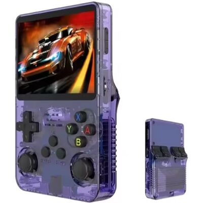 R36S Retro Video Game Console - 128GB Opslagruimte - 3,5 Inch IPS Display - Mini Draagbare Gamepad - Linux Systeem - Blauw R36S Retro Video Game Console - 128GB Opslagruimte - 3,5 Inch IPS Display - Mini Draagbare Gamepad - Linux Systeem - Blauw