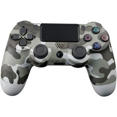Stuff Certified® Gaming Controller voor PlayStation 4 - PS4 Bluetooth Gamepad met Vibratie Grijs Camo Stuff Certified® Gaming Controller voor PlayStation 4 - PS4 Bluetooth Gamepad met Vibratie Grijs Camo