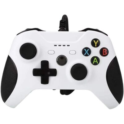 Stuff Certified® Gaming Controller voor Xbox One / PC - Gamepad met Vibratie Wit Stuff Certified® Gaming Controller voor Xbox One / PC - Gamepad met Vibratie Wit