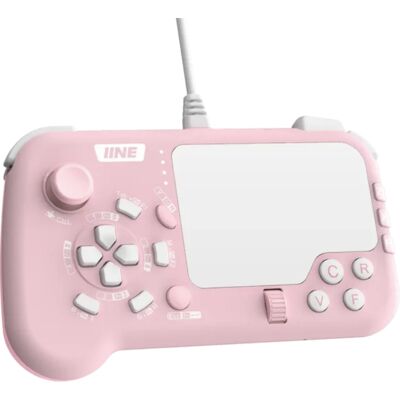 IINE Touchpad Gaming Controller - 2.4GHz Bluetooth Gamepad met Muis - Roze IINE Touchpad Gaming Controller - 2.4GHz Bluetooth Gamepad met Muis - Roze