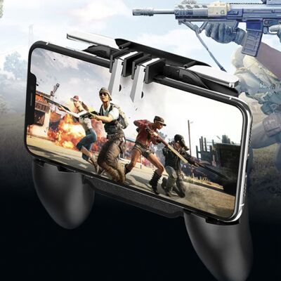 Stuff Certified® K20 Mobiele Gaming Controller voor PUBG - 2000mAh Batterij - Koelventilator - Trigger Key & Grip Gamepad - Zwart Stuff Certified® K20 Mobiele Gaming Controller voor PUBG - 2000mAh Batterij - Koelventilator - Trigger Key & Grip Gamepad - Zwart