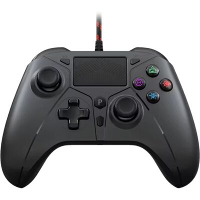 Bonacell Gaming Controller voor PS5 / PS4 / PC - Gamepad Bedraad met Vibratie - Zwart Bonacell Gaming Controller voor PS5 / PS4 / PC - Gamepad Bedraad met Vibratie - Zwart