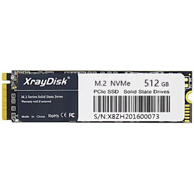 XrayDisk M.2 Interne SSD Harde Schijf - 512 GB - PCIe NVME - Solid State Drive Geheugen Kaart voor PC / Laptop XrayDisk M.2 Interne SSD Harde Schijf - 512 GB - PCIe NVME - Solid State Drive Geheugen Kaart voor PC / Laptop