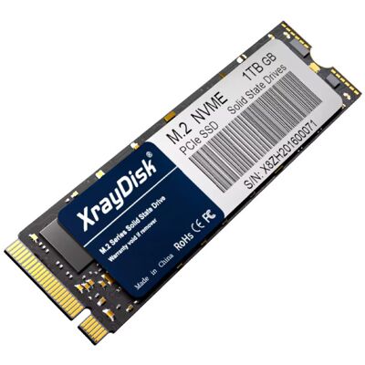 XrayDisk M.2 Interne SSD Harde Schijf - 1 TB - PCIe NVME - Solid State Drive Geheugen Kaart voor PC / Laptop XrayDisk M.2 Interne SSD Harde Schijf - 1 TB - PCIe NVME - Solid State Drive Geheugen Kaart voor PC / Laptop