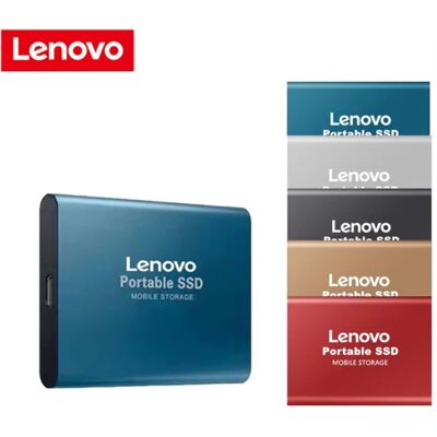 Lenovo Externe SSD Kaart - USB Harde Schijf - 1 TB - Geheugen Kaart voor PC / Laptop - Zilver Lenovo Externe SSD Kaart - USB Harde Schijf - 1 TB - Geheugen Kaart voor PC / Laptop - Zilver