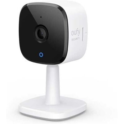 ANKER Eufy Indoor Beveiligings Camera met Microfoon - WiFi AI Smart Home Security met Voice Assistant Ondersteuning ANKER Eufy Indoor Beveiligings Camera met Microfoon - WiFi AI Smart Home Security met Voice Assistant Ondersteuning