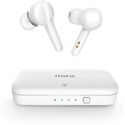 MIFA X3 TWS Draadloze Smart Touch Control Oortjes Bluetooth 5.0 Ear Wireless Buds Earphones Earbuds 430mAh Oortelefoon Wit MIFA X3 TWS Draadloze Smart Touch Control Oortjes Bluetooth 5.0 Ear Wireless Buds Earphones Earbuds 430mAh Oortelefoon Wit