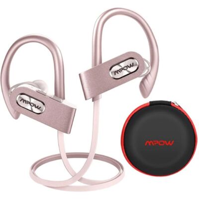 MPOW Flame 2 TWS Draadloze Oortjes met Oorhaak Bluetooth 5.0 Ear Wireless Buds Earphones Earbuds Oortelefoon 150mAh Roze MPOW Flame 2 TWS Draadloze Oortjes met Oorhaak Bluetooth 5.0 Ear Wireless Buds Earphones Earbuds Oortelefoon 150mAh Roze