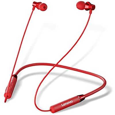 Lenovo HE05 Draadloze Oortjes - Smart Touch Control TWS Oordopjes Bluetooth 5.0 Wireless Buds Oortelefoon Rood Lenovo HE05 Draadloze Oortjes - Smart Touch Control TWS Oordopjes Bluetooth 5.0 Wireless Buds Oortelefoon Rood