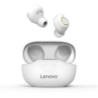Lenovo X18 Draadloze Oortjes - True Touch Control TWS Oordopjes Bluetooth 5.0 Wireless Buds Earphones Oortelefoon Wit Lenovo X18 Draadloze Oortjes - True Touch Control TWS Oordopjes Bluetooth 5.0 Wireless Buds Earphones Oortelefoon Wit