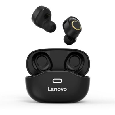 Lenovo X18 Draadloze Oortjes - True Touch Control TWS Oordopjes Bluetooth 5.0 Wireless Buds Earphones Oortelefoon Zwart Lenovo X18 Draadloze Oortjes - True Touch Control TWS Oordopjes Bluetooth 5.0 Wireless Buds Earphones Oortelefoon Zwart