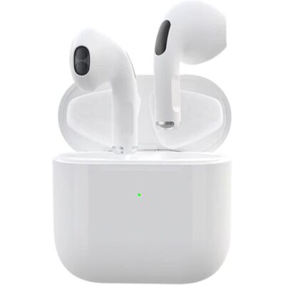 Juessen Pro 4 Draadloze Oortjes - True Touch Control TWS Oordopjes Bluetooth 5.0 Wireless Buds Earphones Oortelefoon Wit Juessen Pro 4 Draadloze Oortjes - True Touch Control TWS Oordopjes Bluetooth 5.0 Wireless Buds Earphones Oortelefoon Wit