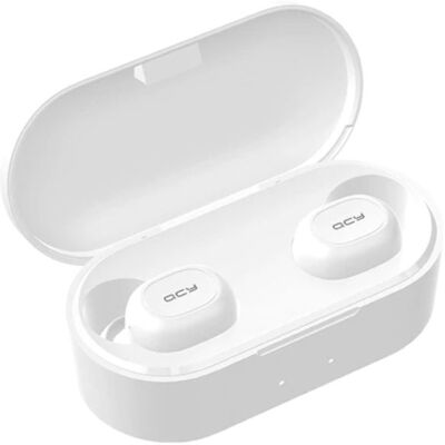 QCY QS2 Draadloze Oortjes - Bluetooth 5.0 Oordopjes - Ear Wireless Buds Earphones Earbuds Oortelefoon Wit QCY QS2 Draadloze Oortjes - Bluetooth 5.0 Oordopjes - Ear Wireless Buds Earphones Earbuds Oortelefoon Wit