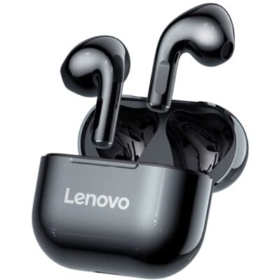 Lenovo LP40 Draadloze Oordopjes - Touch Control TWS Oortjes Bluetooth 5.0 Wireless Buds Earphones Oortelefoon Zwart Lenovo LP40 Draadloze Oordopjes - Touch Control TWS Oortjes Bluetooth 5.0 Wireless Buds Earphones Oortelefoon Zwart