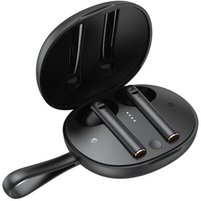 Baseus Encok W05 Draadloze Oortjes - Qi Draadloos Opladen - True Touch Control TWS Bluetooth 5.0 Earphones Earbuds Oortelefoon Zwart Baseus Encok W05 Draadloze Oortjes - Qi Draadloos Opladen - True Touch Control TWS Bluetooth 5.0 Earphones Earbuds Oortelefoon Zwart