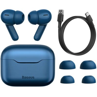 Baseus S1 Draadloze Oortjes - ANC True Touch Control TWS Bluetooth 5.0 Earphones Earbuds Oortelefoon Blauw Baseus S1 Draadloze Oortjes - ANC True Touch Control TWS Bluetooth 5.0 Earphones Earbuds Oortelefoon Blauw