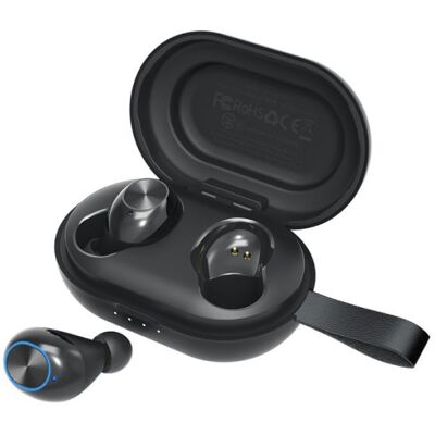 Tronsmart Spunky Beat Oordopjes - TWS Draadloze Smart Touch Control Oortjes Bluetooth 5.0 Ear Wireless Buds Oortelefoon Zwart Tronsmart Spunky Beat Oordopjes - TWS Draadloze Smart Touch Control Oortjes Bluetooth 5.0 Ear Wireless Buds Oortelefoon Zwart