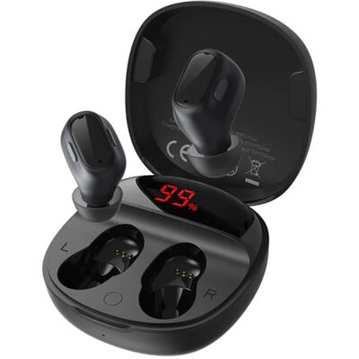 Baseus WM01 Plus Draadloze Oortjes - Touch Control Oordopjes TWS Bluetooth 5.0 Earphones Earbuds Oortelefoon Zwart Baseus WM01 Plus Draadloze Oortjes - Touch Control Oordopjes TWS Bluetooth 5.0 Earphones Earbuds Oortelefoon Zwart
